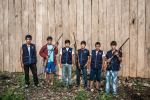 På de flesta håll i Peru avväpnades ronders efter inbördeskrigets slut, men i Vrae är de fortfarande aktiva.